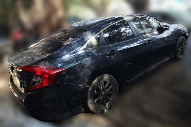 Used Honda Civic 2019 220TURBO CVT Dynamic Edition China VI Rear Right 45 Deg