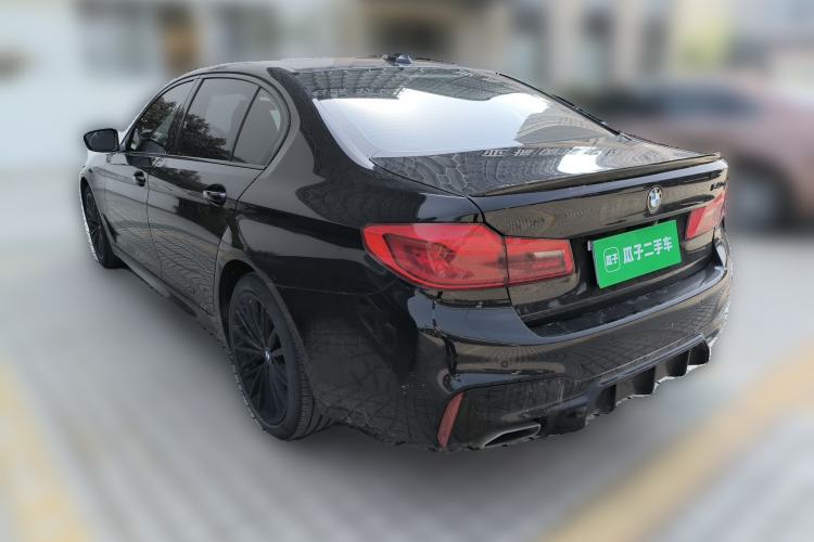 Used BMW 5 Series 2020 530Li Leading Model M Sport Package Rear Left 45 Deg