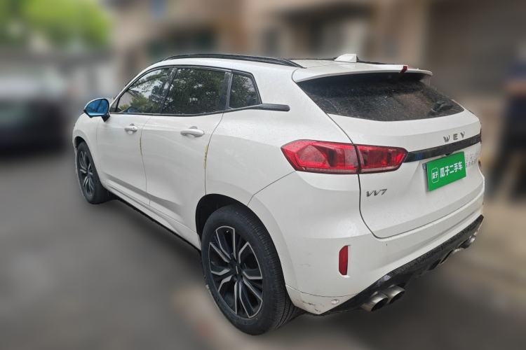 Used Wey VV7 2019 Upgraded Model 2.0T Flagship Version China VI Rear Left 45 Deg