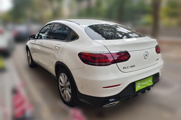 Used Mercedes-Benz GLC Coupe 2020 GLC 260 4MATIC Coupe SUV Rear Left 45 Deg