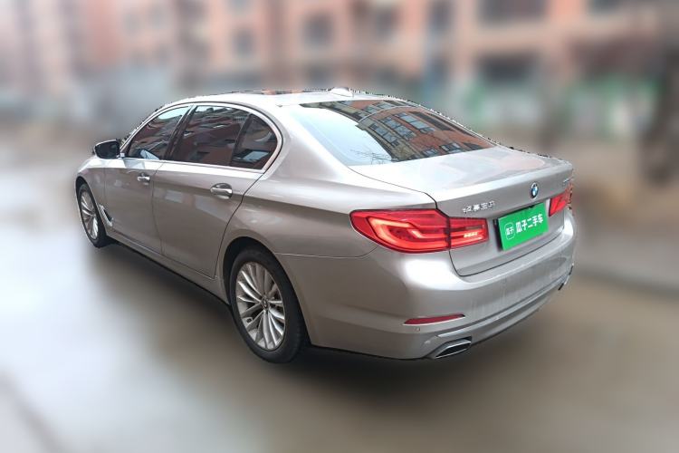 Used BMW 5 Series 2019 530Li Leading Model Luxury Package Rear Left 45 Deg