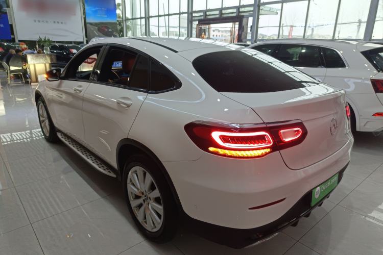 Used Mercedes-Benz GLC Coupe 2021 GLC 260 4MATIC Coupe SUV Rear Left 45 Deg