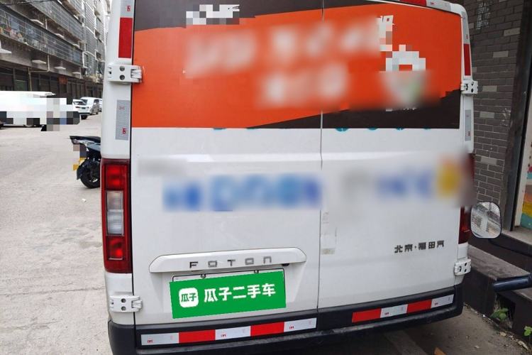 Used Foton Scenic i7 2025 Model—Professional Logistics Short-axle Front-wheel-drive, CATL 43.53 kWh, Zhiyuan Edition, Flat Roof, Single Tire, 2 Seats