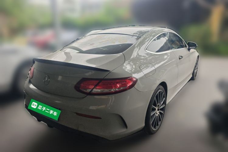 Used Mercedes-Benz C-Class 2016 C 200 4MATIC Coupe Rear Right 45 Deg