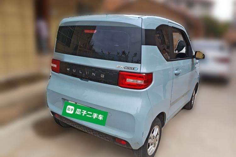 Used Wuling Hongguang MINIEV 2020 Enjoyment Model Lithium Iron Phosphate Rear Right 45 Deg