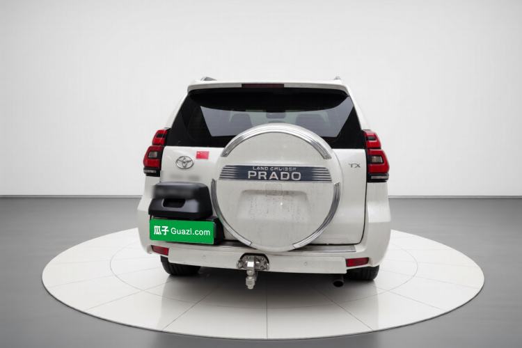 Used Toyota Prado 2018 3.5L Automatic TX-L with Rear-Mounted Spare Tire Exterior 4