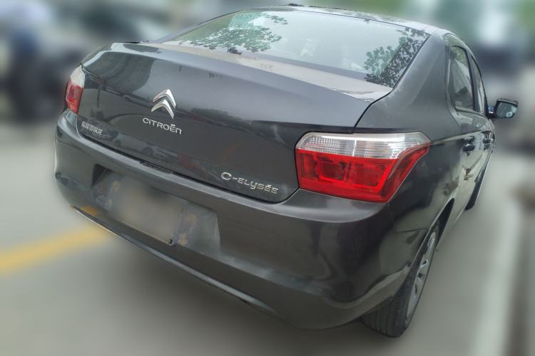 Used Citroen Elysee 2016 1.6L Manual Fashion Edition Rear Right 45 Deg