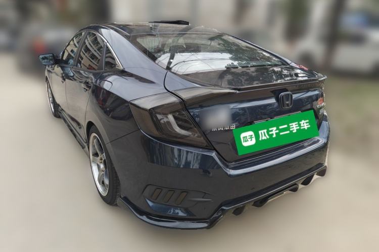Used Honda Civic 2019 220TURBO CVT Dynamic Edition China VI Emission Standard Rear Left 45 Deg