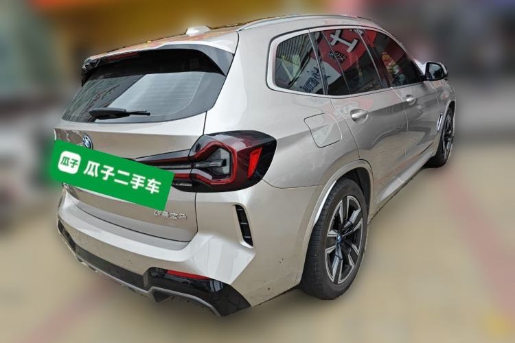 Used BMW iX3 2022 Leading Model Rear Right 45 Deg