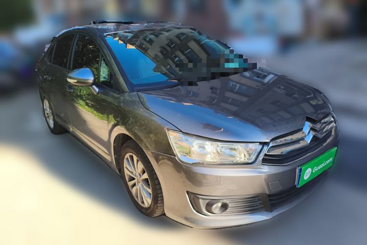 Used Citroen C-Quatre 2013 Sedan 1.6L Automatic Prestige Model Front Right 45 Deg