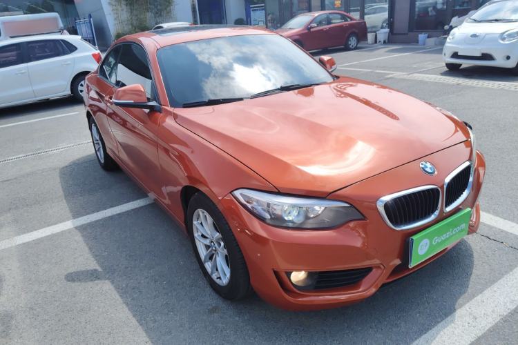Used BMW 2 Series 2015 218i Front Right 45 Deg