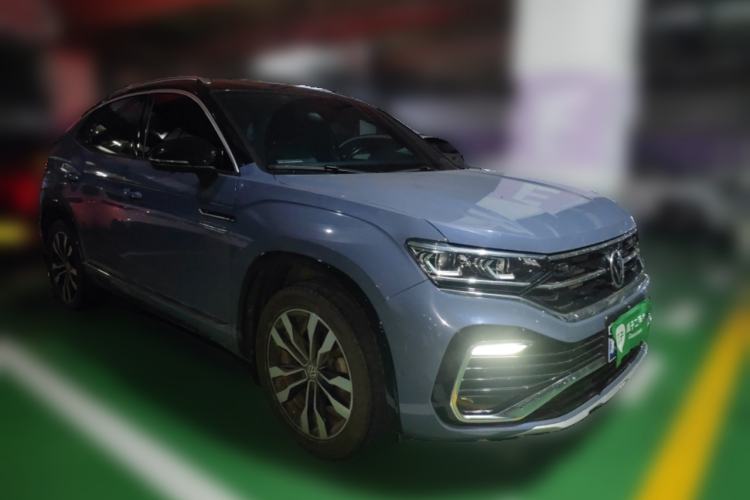 Used Volkswagen Tayron X 2020 380TSI Four-Wheel Drive Prestige Connected Version Front Right 45 Deg