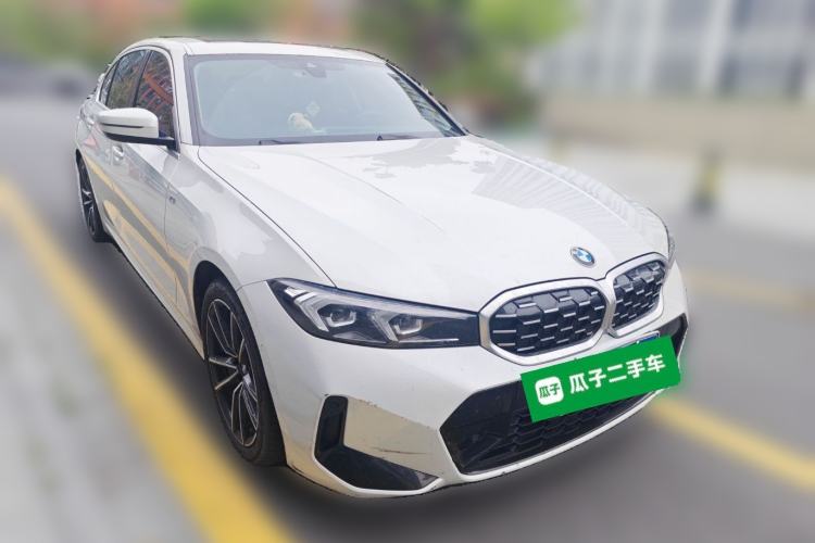 Used BMW 3 Series 2023 325Li M Sport Package Front Right 45 Deg