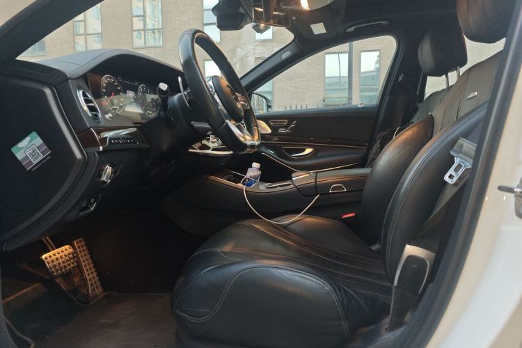 Used Mercedes-Benz S-Class AMG 2018 AMG S 63 L 4MATIC+ Left Front Seat