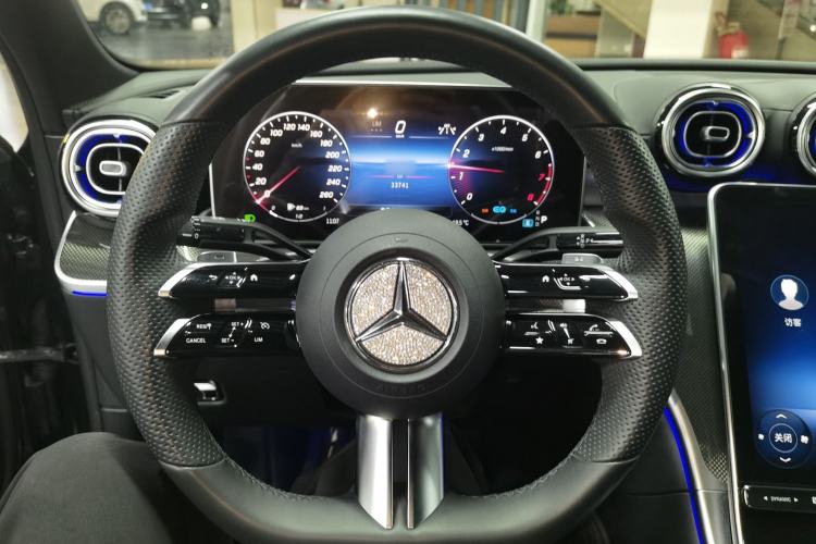 Used Mercedes-Benz C-Class 2022 C 260 L Sport Edition Steering Wheel