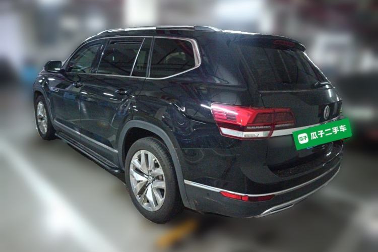 Used Volkswagen Teramont 2019 380TSI Four-Wheel Drive Flagship Model China V Standard Rear Left 45 Deg