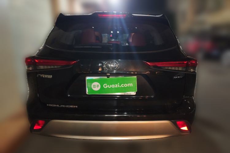 Used Toyota Highlander 2024 2.5L Smart Electric Hybrid Dual-Motor Two-Wheel-Drive Elite Edition 5 Seats Rear