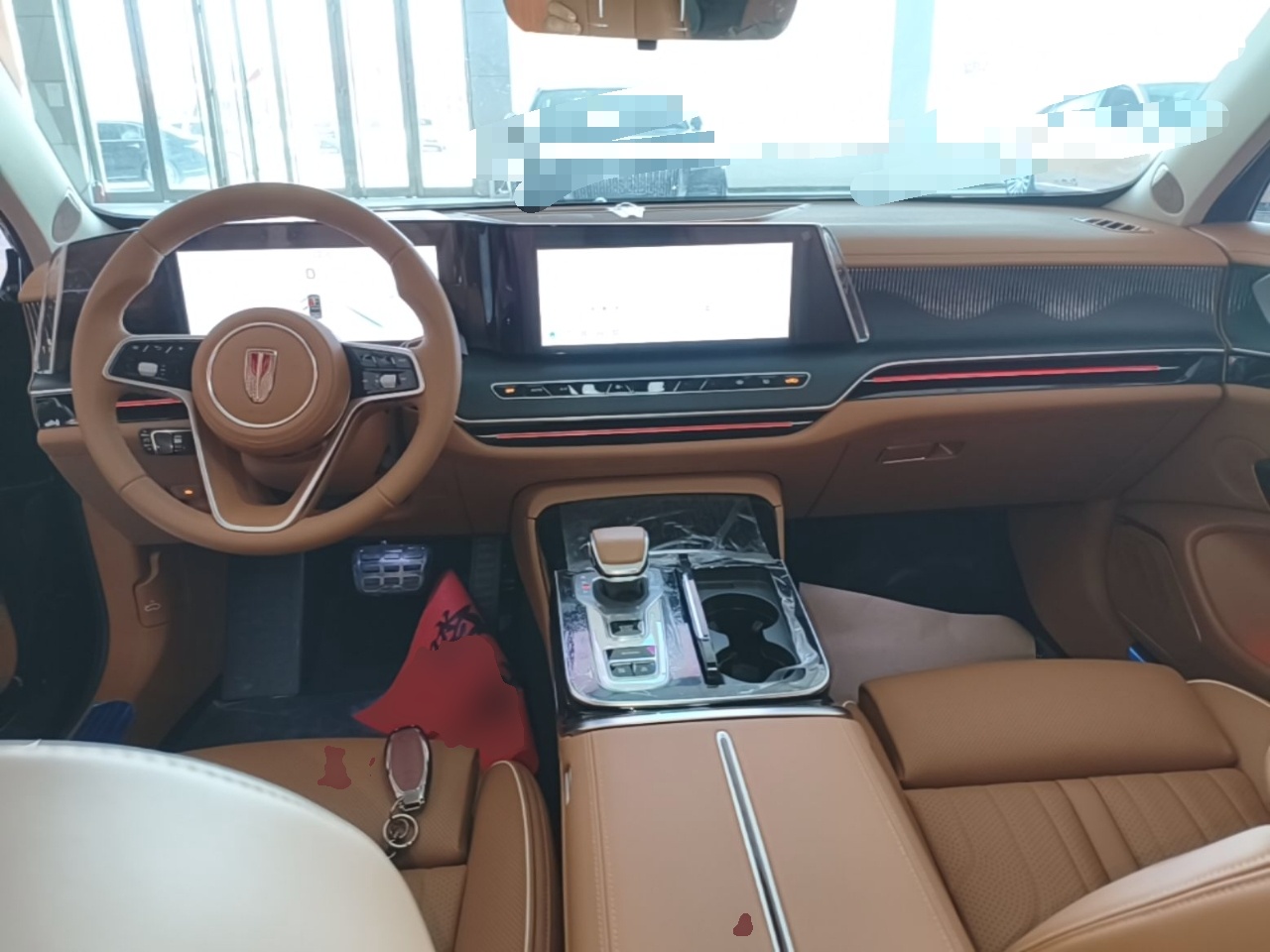Hongqi H9 2025 Model Facelifted 2.0T Two-Wheel Drive Flag-Style Luxury Business Edition, 5 Seats - Chinese Trim Xiang — снимка 12