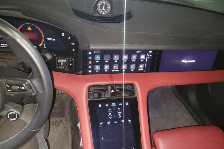 Used Porsche Taycan 2022 Taycan 4S Audio And AC Panel