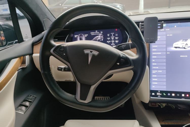 Used Tesla Model X 2019 Performance High-Performance Edition Steering Wheel
