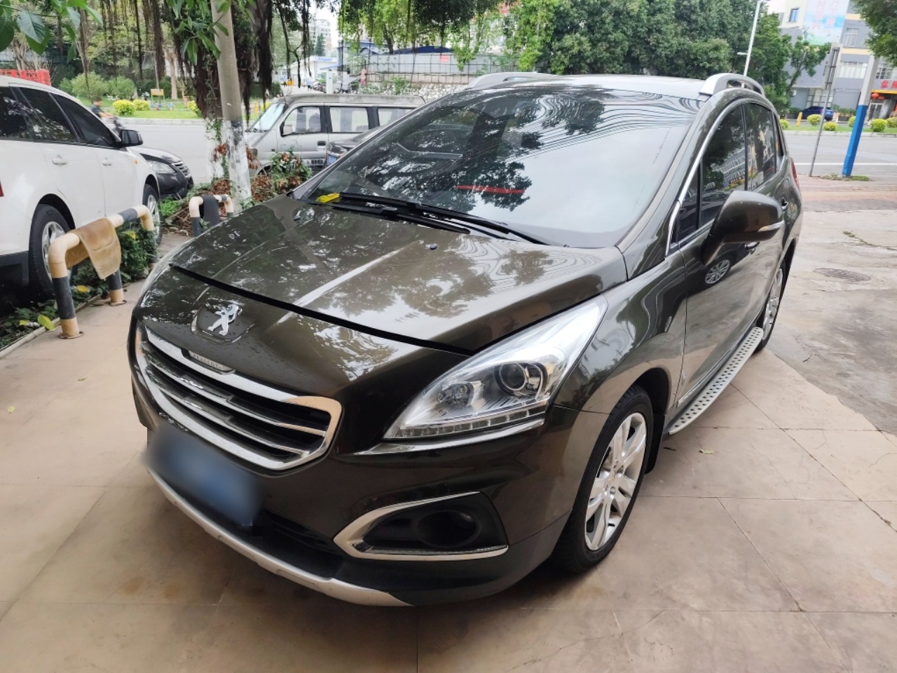 Parte inferior delantera