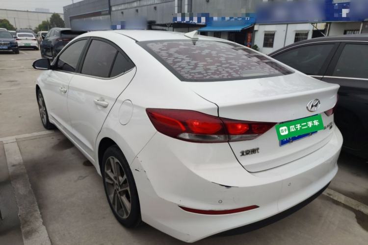 Used Hyundai Elantra (6th Generation / Lingdong) 2016 1.6L Automatic ZhiXuan – Elite Version Rear Left 45 Deg