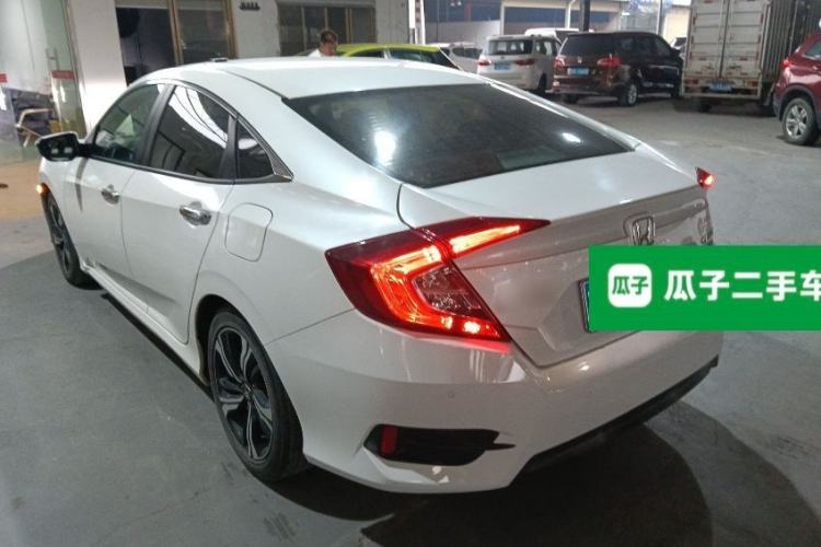 Used Honda Civic 2016 220TURBO CVT Prestige Edition Rear Left 45 Deg