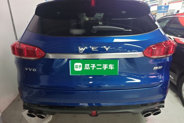 Used Wey VV6 2018 2.0T Two-Wheel Drive Flagship Version China V Standard
