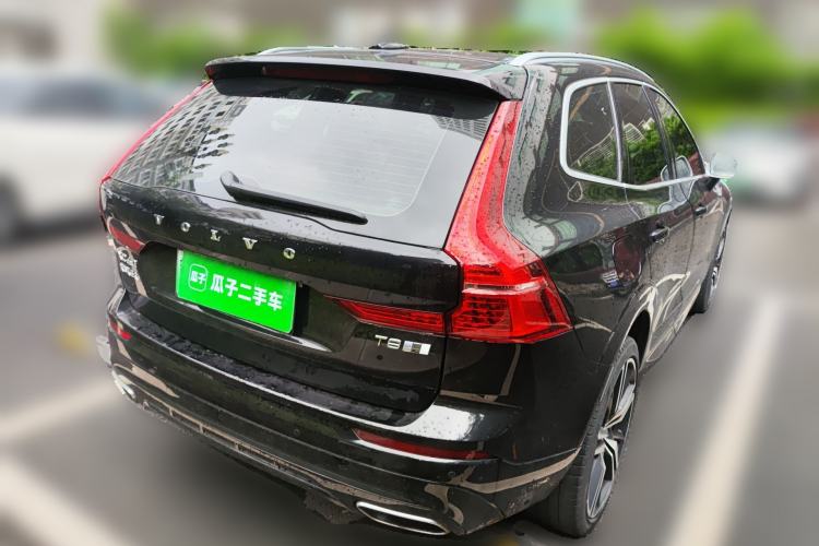 Used Volvo XC60 New Energy 2019 T8 E-Drive Hybrid Intelligent Luxury Sport Edition China V Standard Rear Right 45 Deg