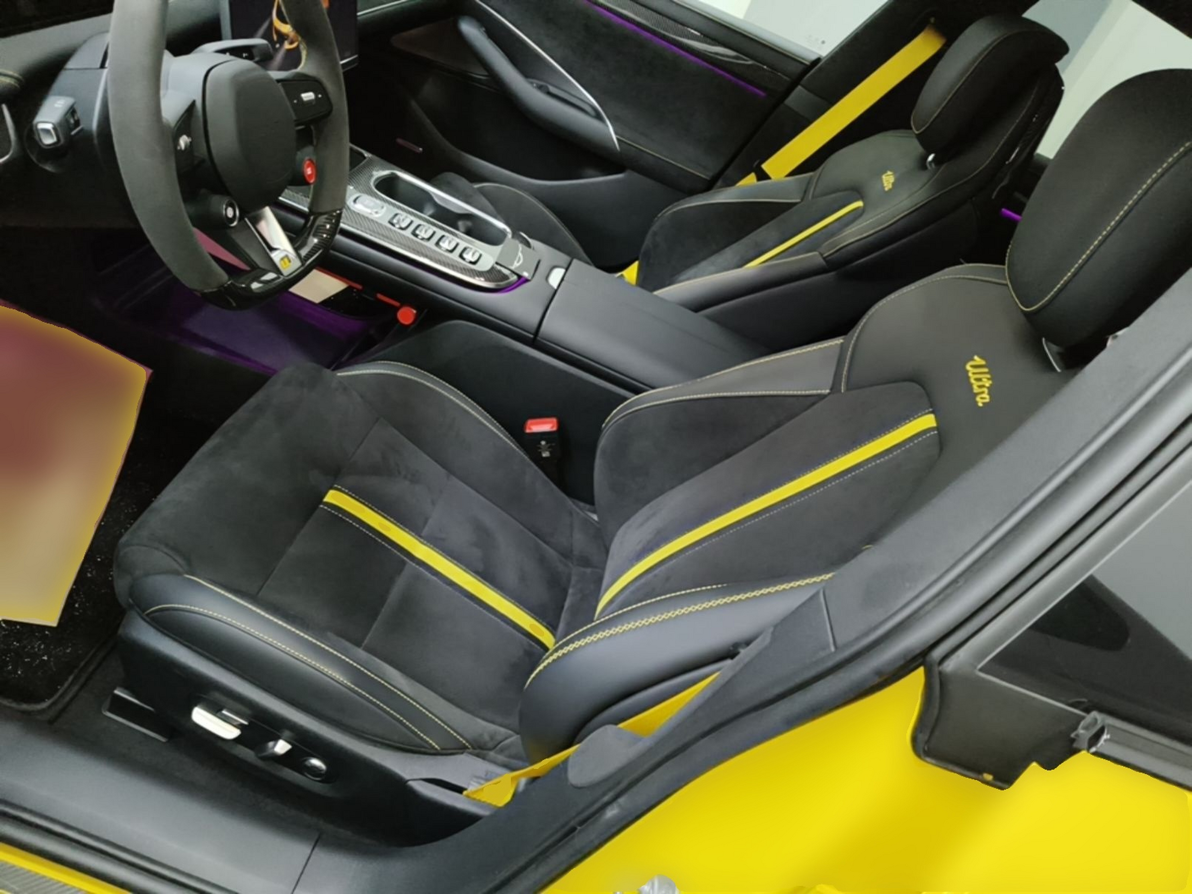 Avant de la voiture