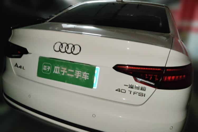 Used Audi A4L 2019 40 TFSI Fashion Edition China VI Emission Standard