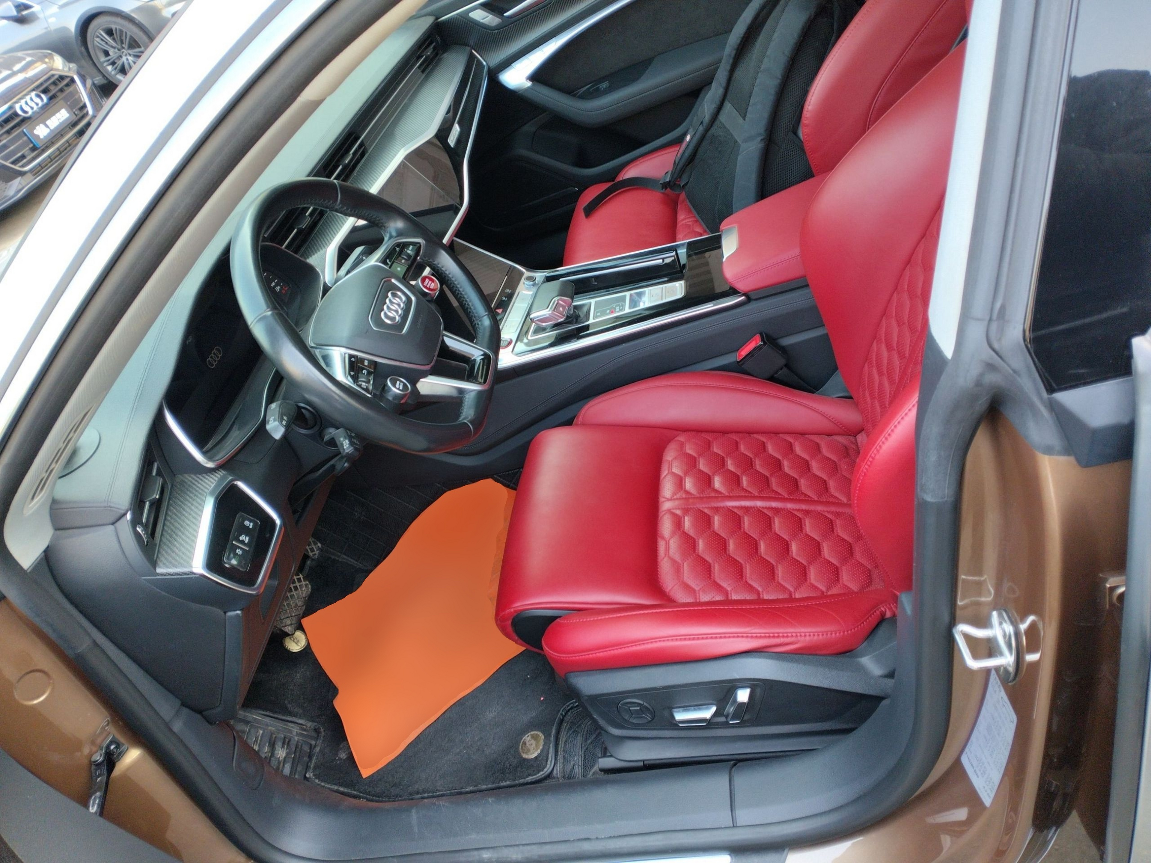 Avant de la voiture