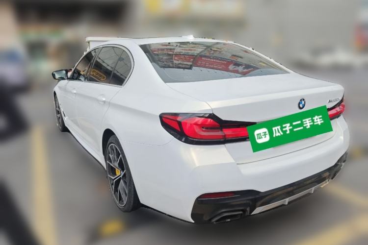 Used BMW 5 Series 2021 Facelifted 530Li Leading Edition M Sport Package Rear Left 45 Deg