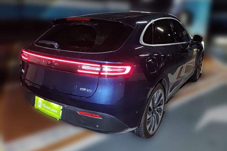 Used Hima AITO M5 2022 Range-Extended Rear-Drive Standard Version Rear Right 45 Deg