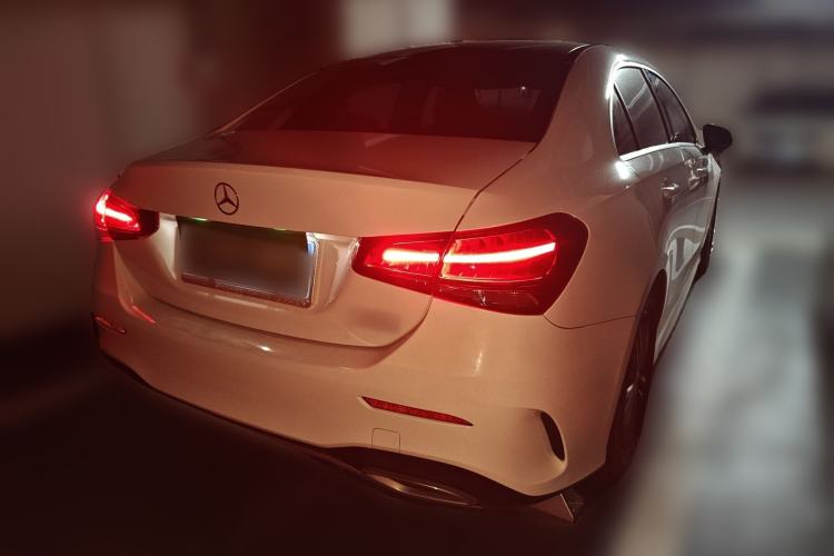 Used Mercedes-Benz A-Class 2021 Restyled A 180 L Sport Sedan Rear Right 45 Deg