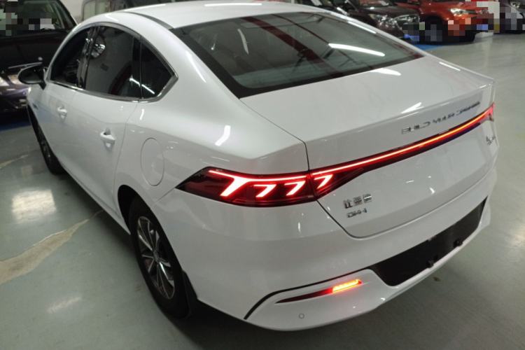 Used BYD Qin PLUS 2023 Champion Edition DM-i 55KM Leading Model Rear Left 45 Deg