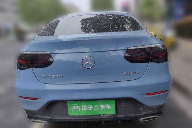 Used Mercedes-Benz GLC Coupe 2021 GLC 300 4MATIC Coupe SUV Rear