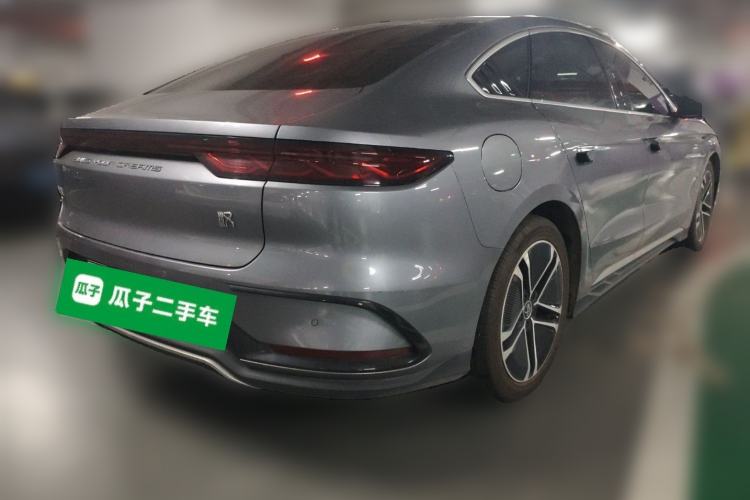 Used BYD Han 2023 EV Champion Edition 605KM Front-Drive Premium Model Rear Right 45 Deg