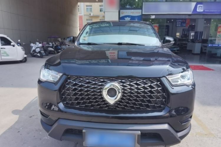 Used Great Wall Poer 2021 2.0T Commercial Version Automatic Diesel Two-Wheel Drive Elite Trim with Long Bed – GW4D20M Front