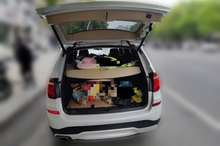 Used BMW X3 2016 sDrive20i Trunk