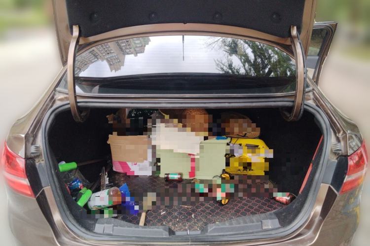 Used Ford Escort 2017 1.5L Automatic Comfort Model Trunk