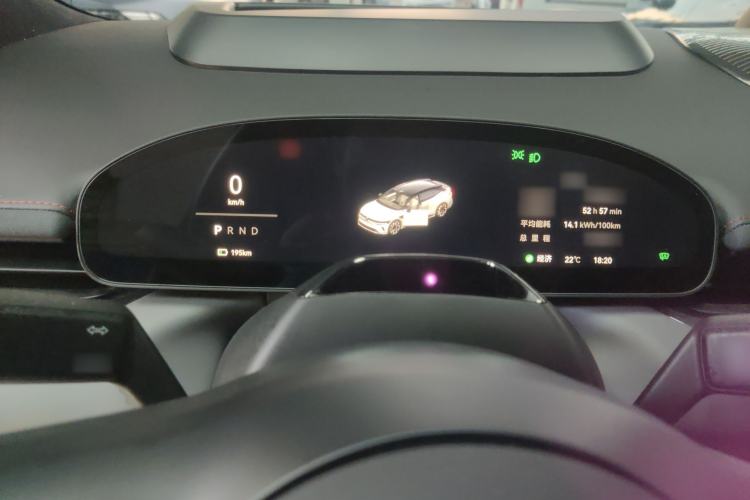 Used Zeekr 007GT 2025 Rear-Drive Intelligent Driving Version 75 kWh Center Console