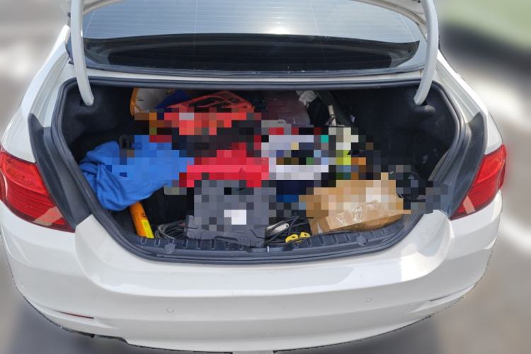 Used BMW 5 Series 2014 520Li Elegant Model Trunk