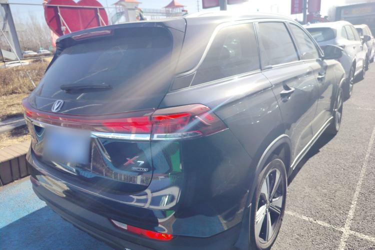 Used CHANGAN X7 PLUS 2024 1.5T Automatic Luxury Edition 5 Seats Rear Right 45 Deg