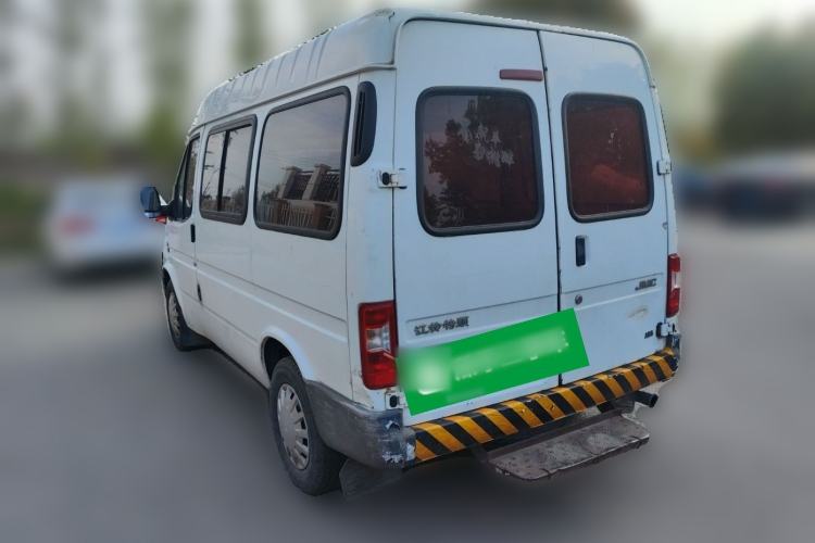 Used JMC Transit 2017 2.8T Commercial Version Short Wheelbase Mid-Roof 6/7/8-Seater JX493 Rear Left 45 Deg