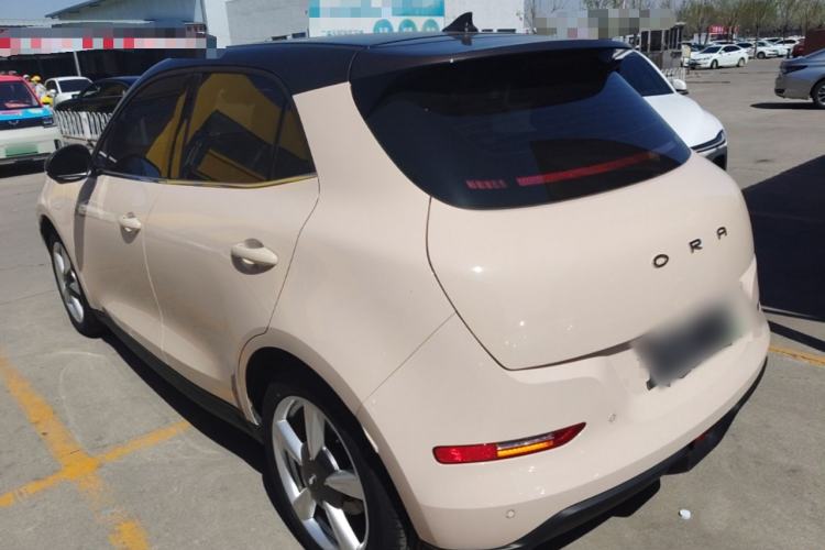 Used ORA Good Cat 2022 Morandi Edition 400km Standard Range Premium Version Lithium-Ion Battery Rear Left 45 Deg