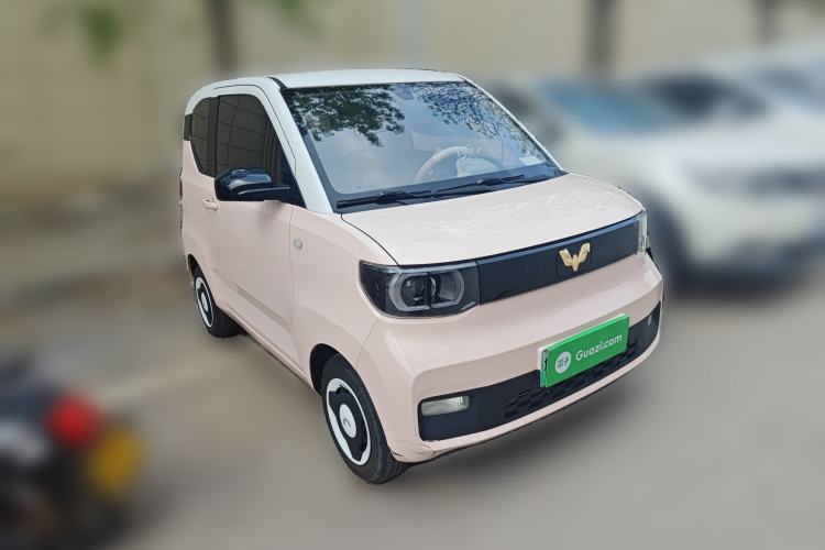 Used Wuling Hongguang MINIEV 2021 Macaron Premium Model – Lithium Iron Phosphate Front Right 45 Deg