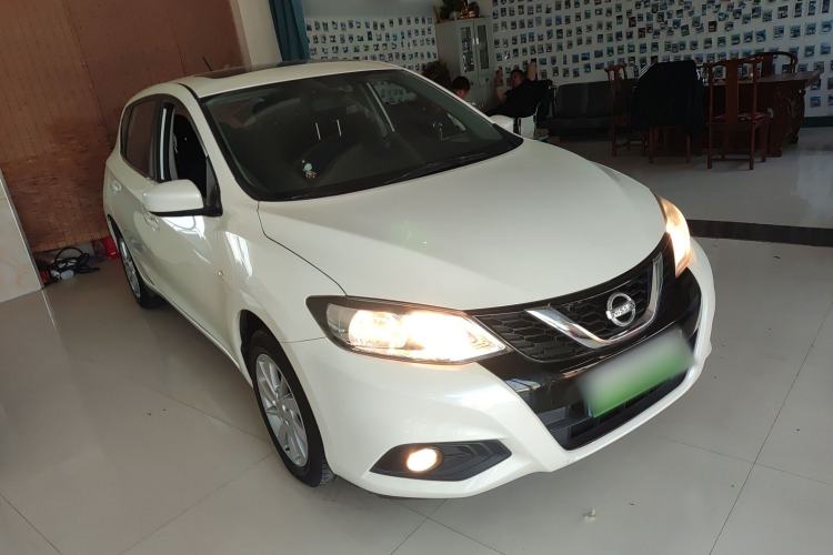 Used Nissan Tiida 2019 1.6L CVT Cool Edition China VI Standard Front Right 45 Deg