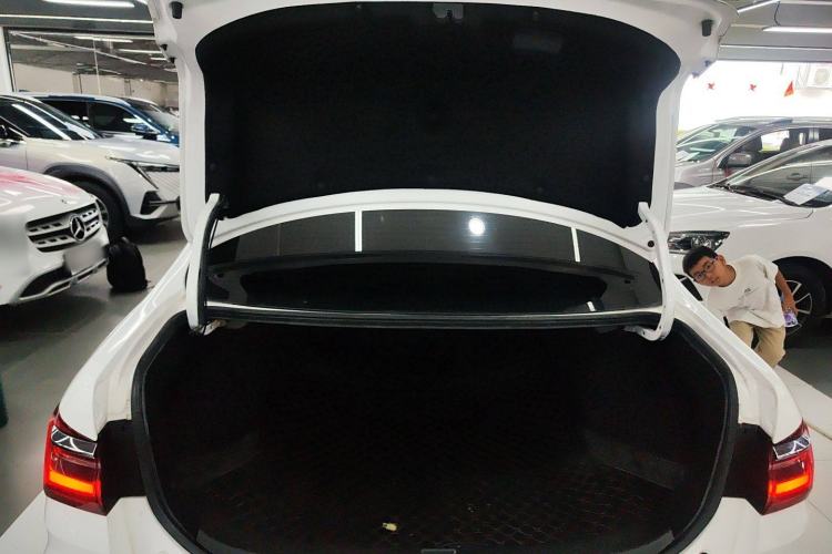 Used BYD Qin New Energy 2019 Standard Edition for Travel Trunk