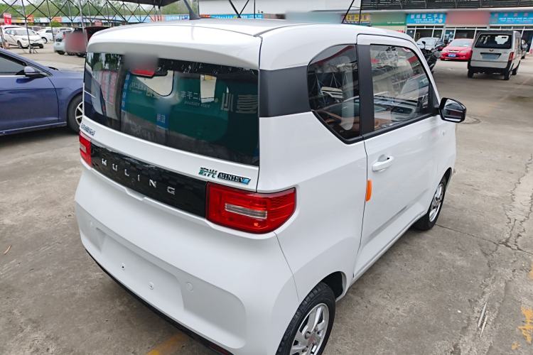 Used Wuling Hongguang MINIEV 2021 Macaron Fashion Edition Lithium-Ion Battery Rear Right 45 Deg